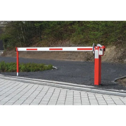 Barrière levante avec 1 vérin pneumatique Croso WES31