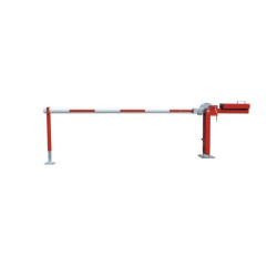 Barrière levante manuelle à contrepoids passage jusqu'à 8m WES450