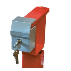 Serrure de support de lisse pour barrière WES31/41/450/350/215