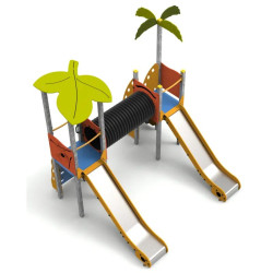 Structure de jeux La Double Tour Tropicale