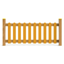 Clôture & portillon pour Structure de jeux - Arcachon