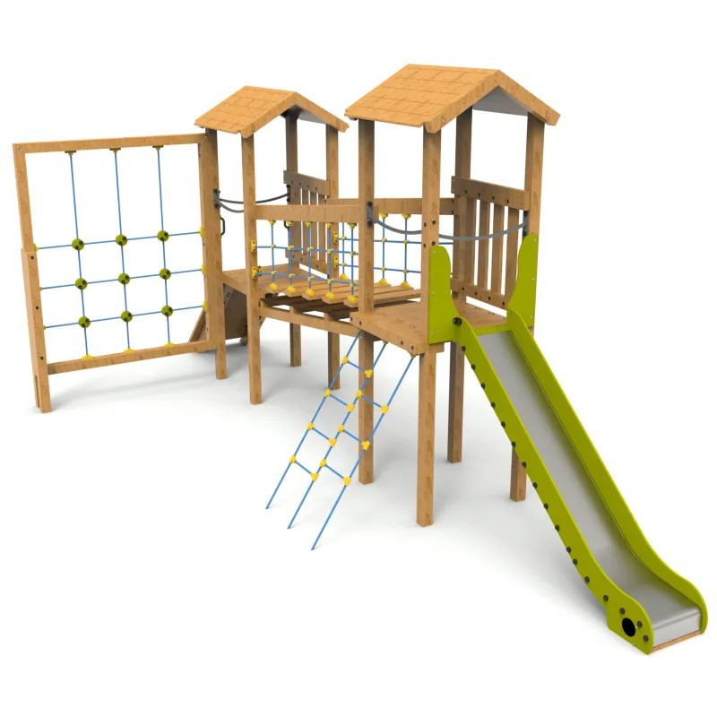 Aire de jeux bois Selaya