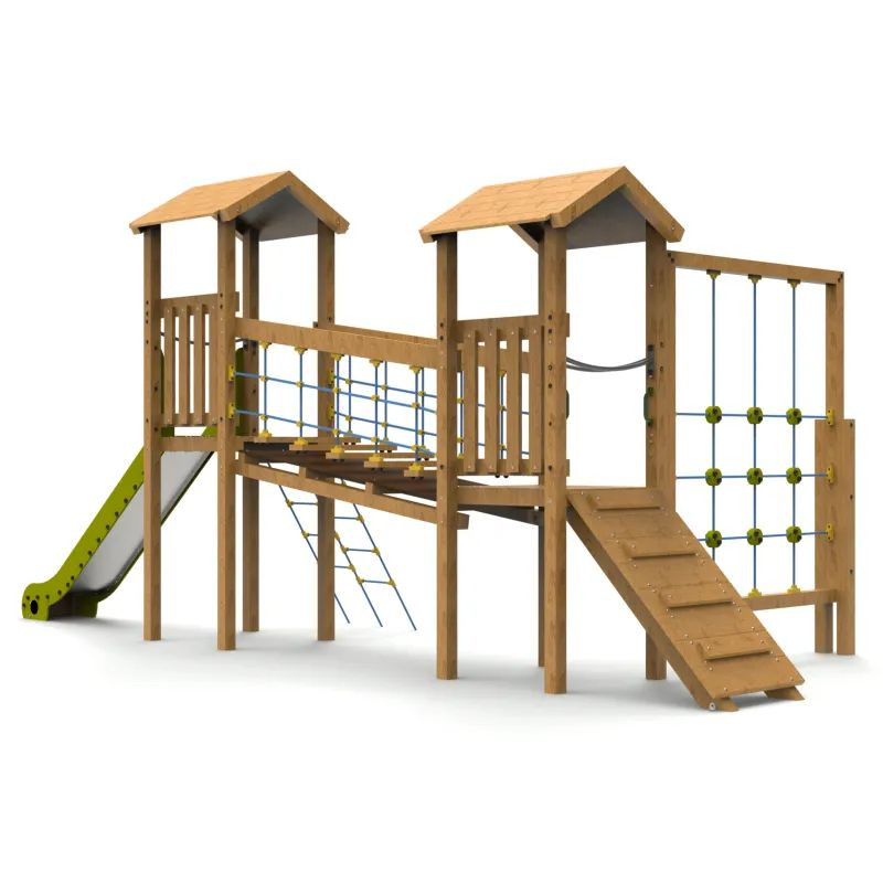 Aire de jeux bois Selaya