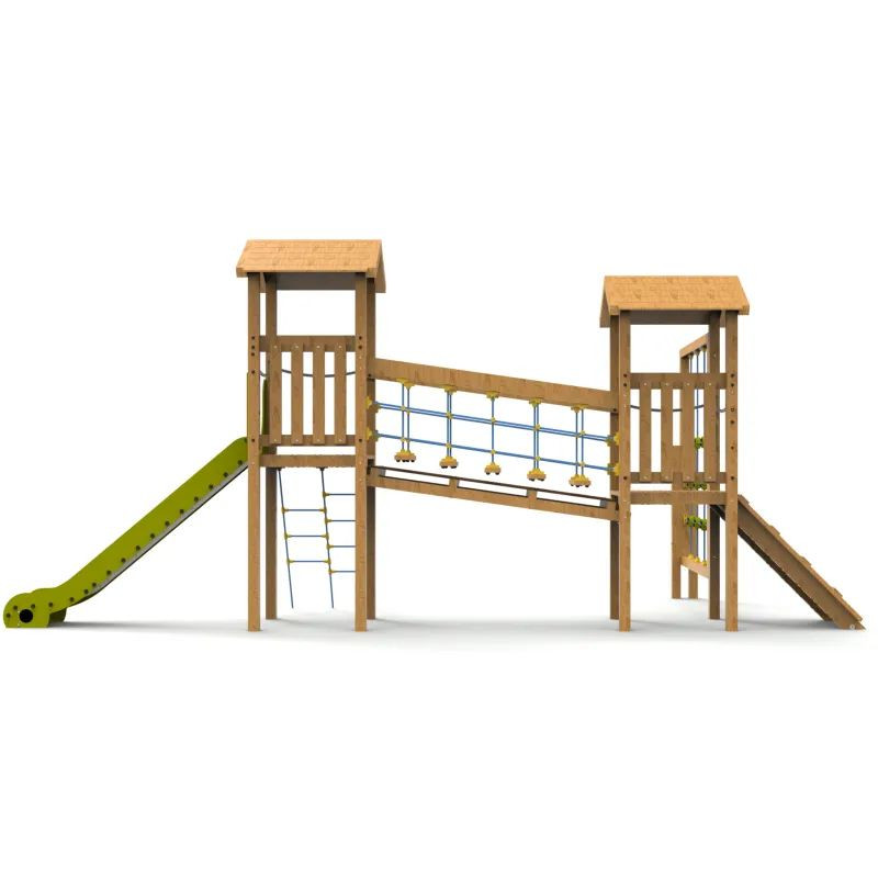 Aire de jeux bois Selaya