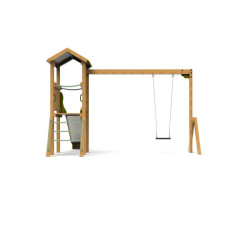 Aire de jeux bois Ruiloba