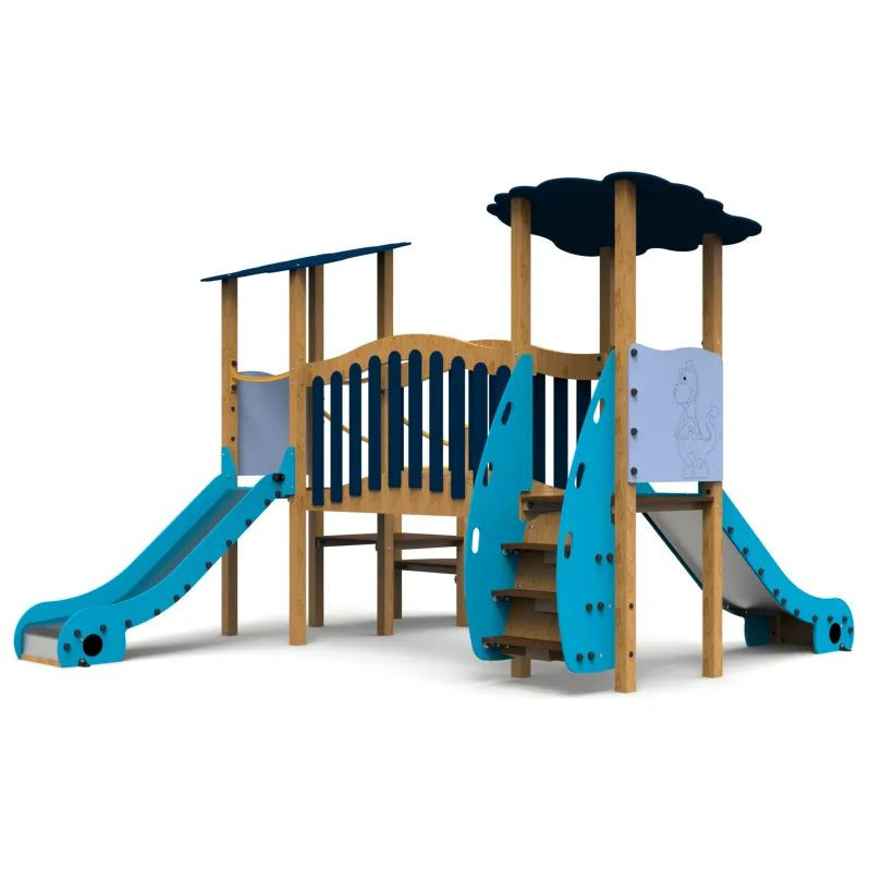 Aire de jeux bois Saja