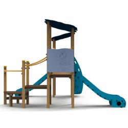 Aire de jeux bois Saja