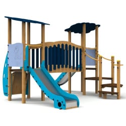 Aire de jeux bois Saja