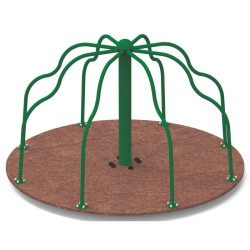 Tourniquet Grande Roue Noria en acier - 8 enfants