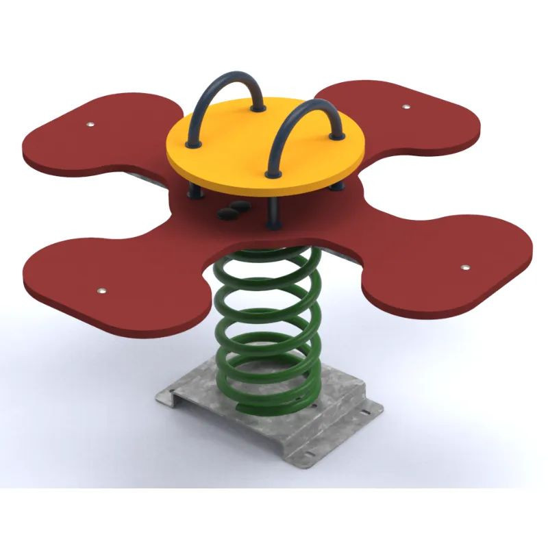 Jeu sur ressort Trefle - 4 enfants