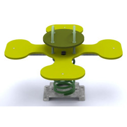 Jeu sur ressort Trefle - 4 enfants