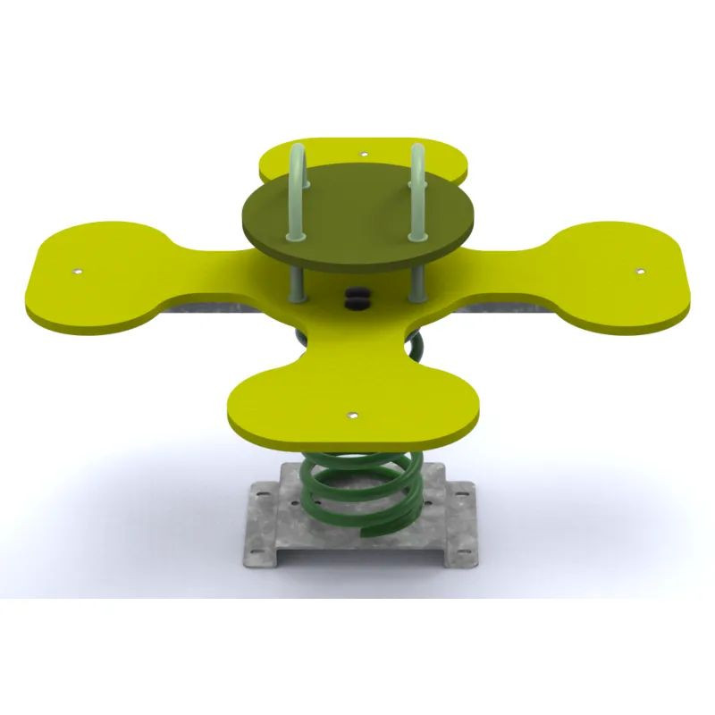 Jeu sur ressort Trefle - 4 enfants