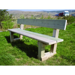 Banc public Marzan en bois