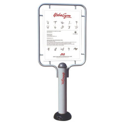 Panneau d'informations aire de fitness - URBAGYM