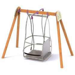 Balançoire fauteuil roulant inclusive PM744 Manufacturas Deportivas