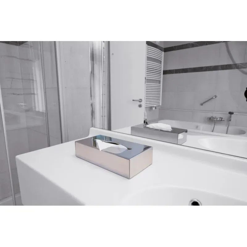 Distributeur en inox de mouchoirs 