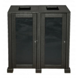 Station de tri sélectif en alu et en briques alimentaires recyclées