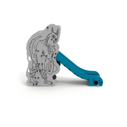 Toboggan Lou Patufet - Hauteur 90 cm - Enfants de 1 à 6 ans