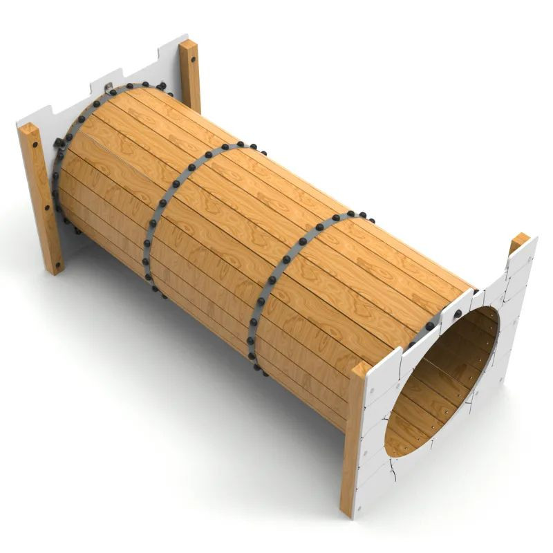 Tunnel de jeux inclusif Le Château PM802 Manufacturas Deportivas