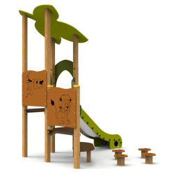 Structure de jeux La Forêt PM831/TM Manufacturas Deportivas