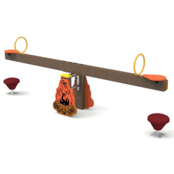 Balançoire à bascule Feu de Camp
