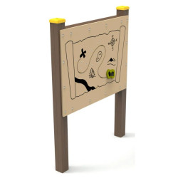 Panneau de jeu La Carte au Trésor