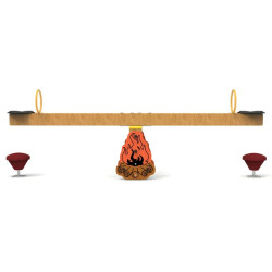 Balançoire à bascule Feu de Camp PM840/TM Manufacturas Deportivas