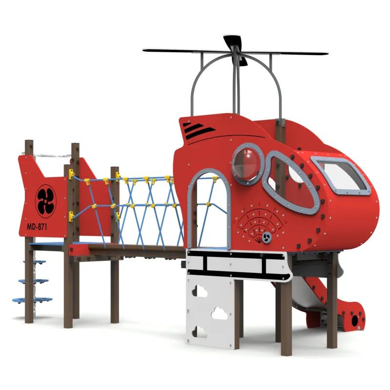 Structure de jeux PM871TM L'Hélicoptère Manufacturas Deportivas