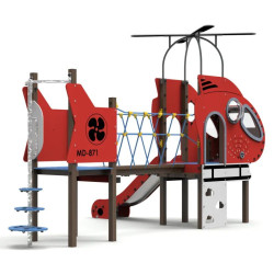 Structure de jeux PM871TM L'Hélicoptère Manufacturas Deportivas