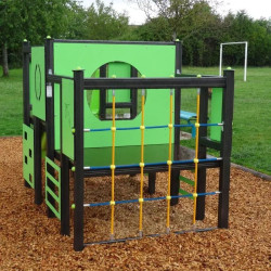 Structure à grimper d'extérieur Corsaire Alu - Loisirs Aménagements