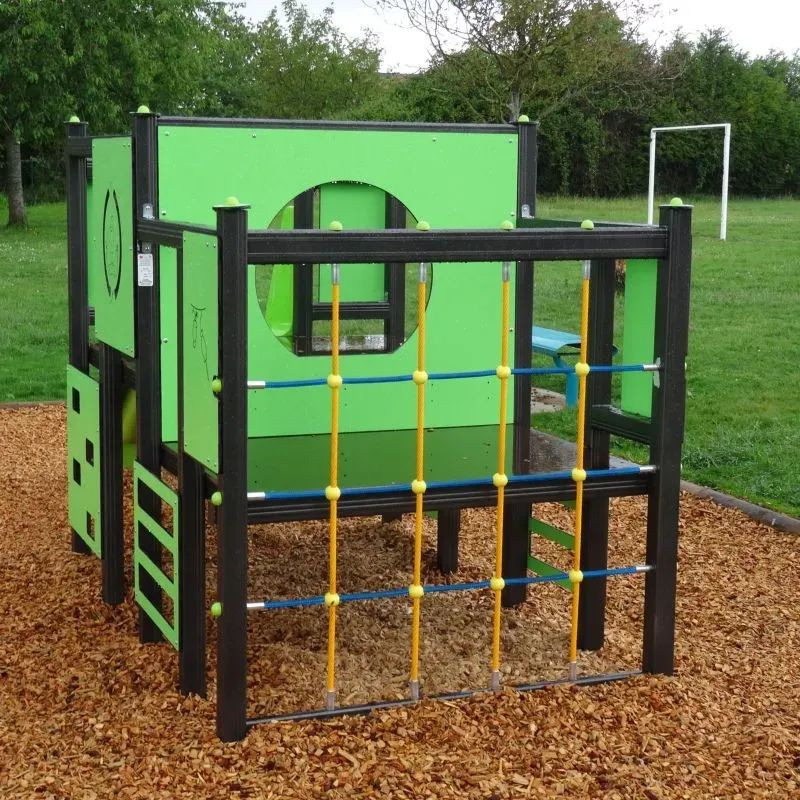 Structure à grimper d'extérieur Corsaire Alu - Loisirs Aménagements