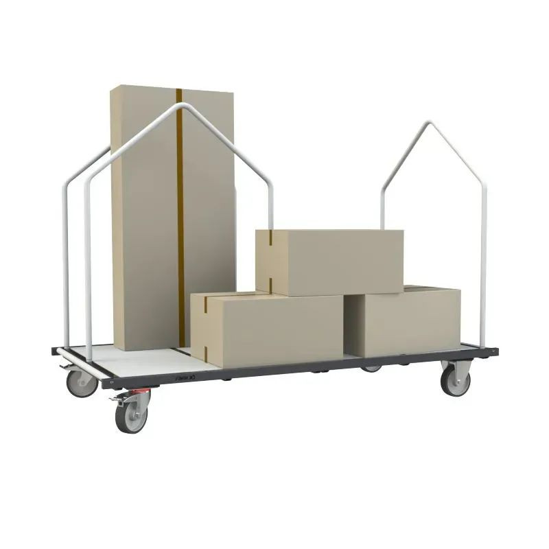 Chariot porte matelas, tapis de sport &amp; préparation colis