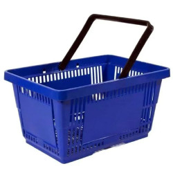 Panier libre service 22 L avec 1 ou 2 anses