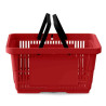 Panier magasin 28 L avec une ou deux anses