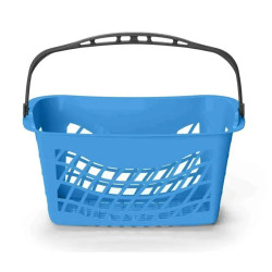 Panier libre service 26 L 1 anse en matériaux recyclés