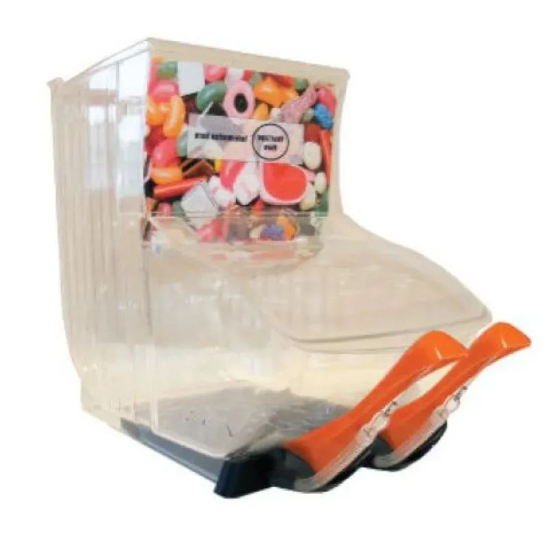 Support pelle pour distributeur d'arachides et de fruits secs en vrac