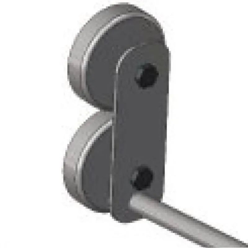 Fixation magnétique pour barre de charge support sachet kraft