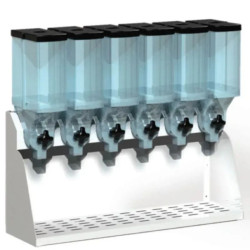 Kit en métal pour distributeur vrac 10 L  à molette à poser