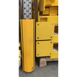 Protection de montant d'échelle en PVC clipsable