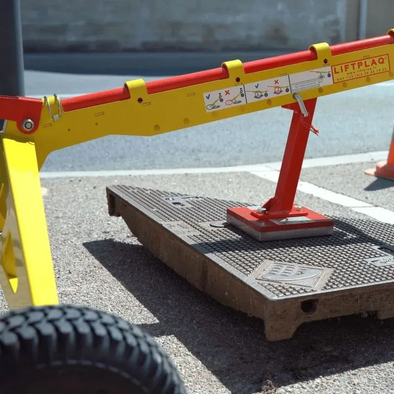 Prolongateur de roues pour lève plaque magnétique Liftplaq