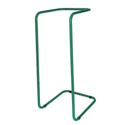 Support sac poubelle 400L en acier galvanisé sans couvercle