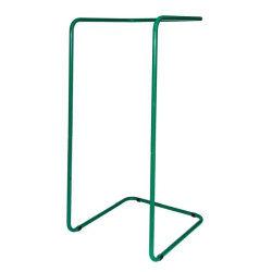 Support sac poubelle 1000L en acier galvanisé sans couvercle