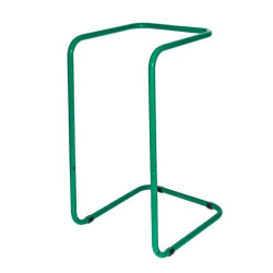 Support sac poubelle 300L en acier galvanisé sans couvercle