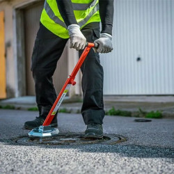 Mini lève plaque d'égoût aimanté - Mini Liftplaq plus