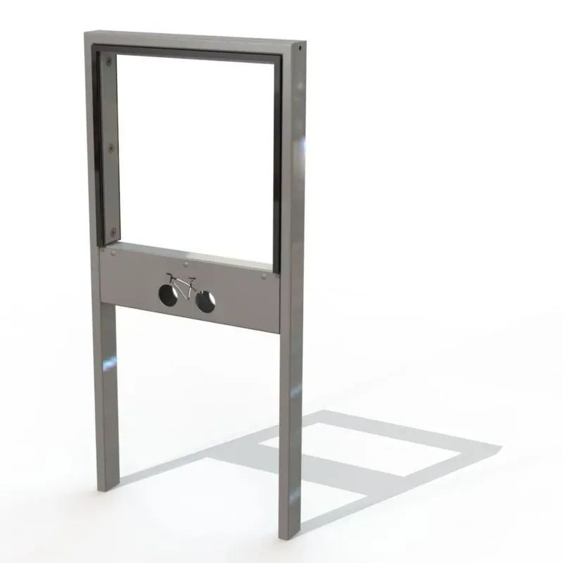 Arceau 2 vélos avec protection caoutchouc Copenhague