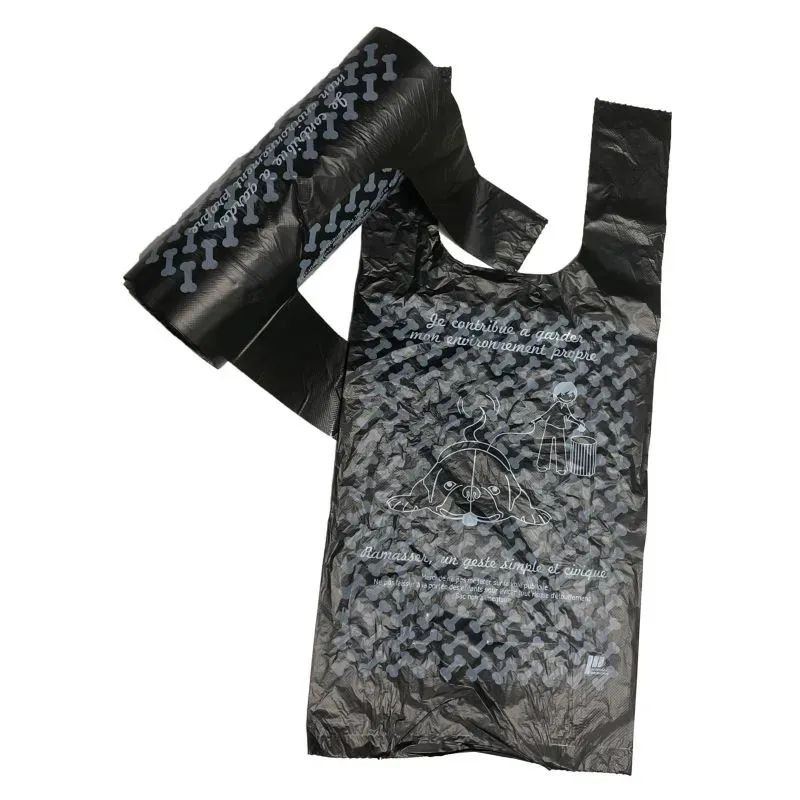 Sacs à déjections canines - Sac bretelles sur mandrin - Lot de 4000