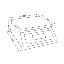 Balance industrielle de pesage GX