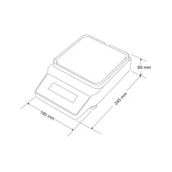 Balance EK Gram de précision pour laboratoire