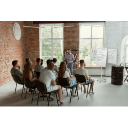 Chevalet magnétique mobile en acier laqué avec bras escamotable