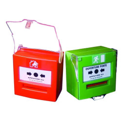 Capot transparent pour déclencheur manuel Neutronic série 47